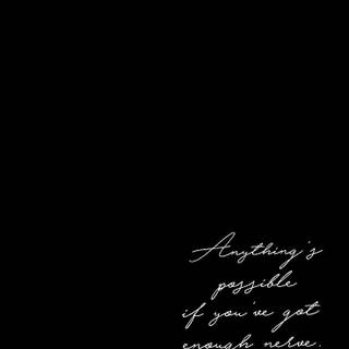 Black writing wallpaper