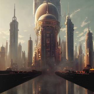Star Wars Coruscant wallpaper