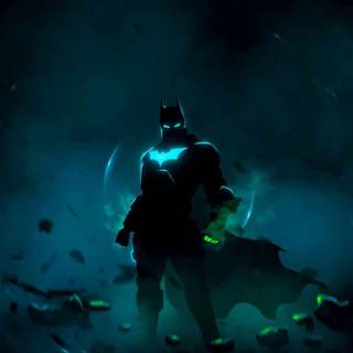 Green Batman wallpaper