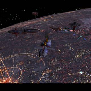 Star Wars Coruscant wallpaper