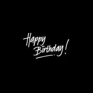 Black writing wallpaper