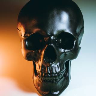 Human head wallpaper