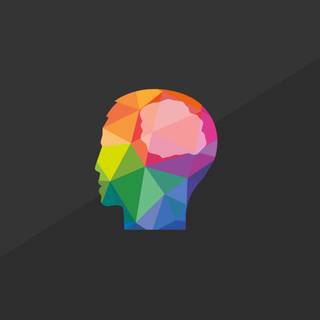 Human head wallpaper