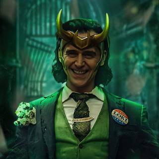Loki smile wallpaper