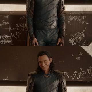 Loki smile wallpaper