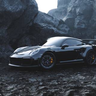 Porsche dark wallpaper