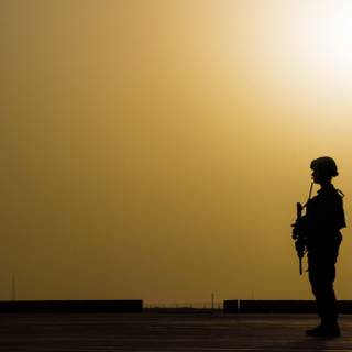 Lone soldier wallpaper