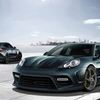 Porsche dark wallpaper