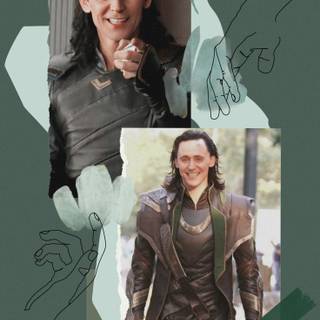 Loki smile wallpaper