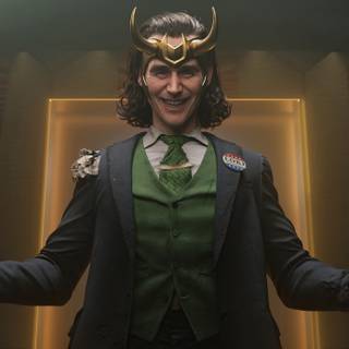 Loki smile wallpaper