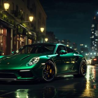 Porsche dark wallpaper