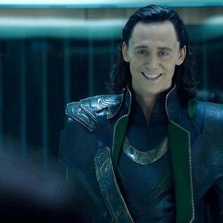 Loki smile wallpaper