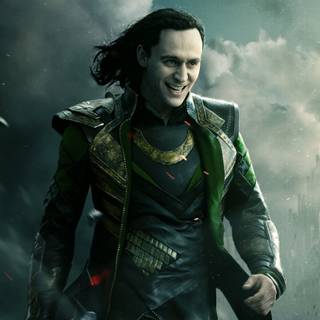 Loki smile wallpaper