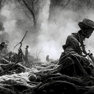 Lone soldier wallpaper