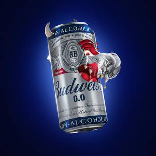 Beer can wallpaper