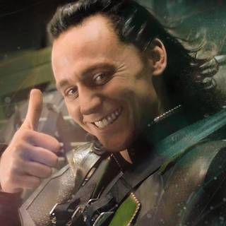 Loki smile wallpaper
