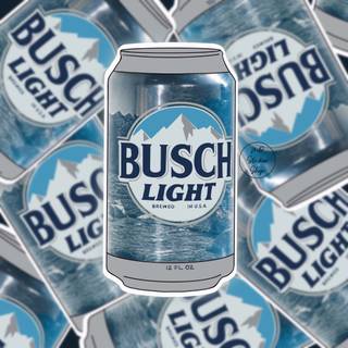 Beer can wallpaper