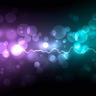 Purple cyan wallpaper