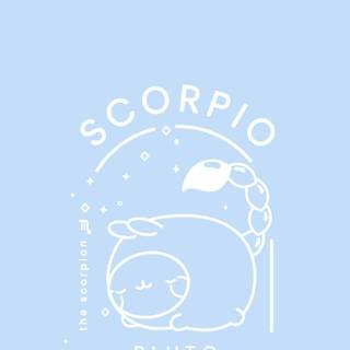 Blue Scorpio wallpaper