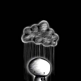 Sad and depressing wallpaper