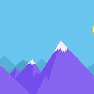 Purple cyan wallpaper