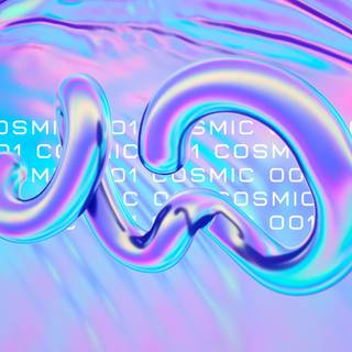 Purple cyan wallpaper