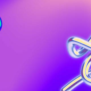 Purple cyan wallpaper