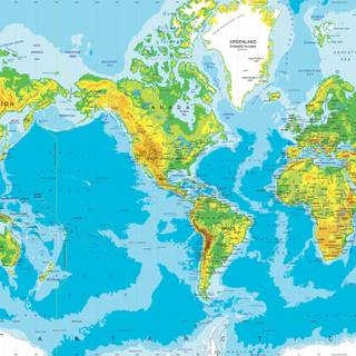 World physical wallpaper