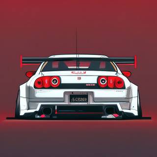 JDM minimalist wallpaper