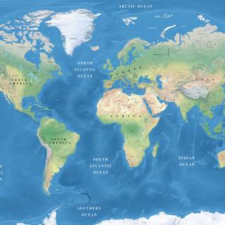 World physical wallpaper