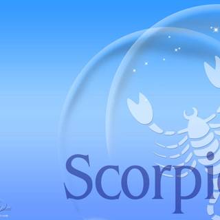 Blue Scorpio wallpaper