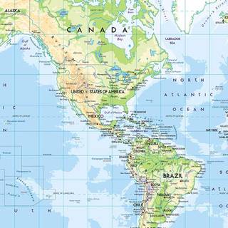 World physical wallpaper