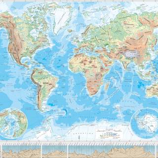 World physical wallpaper