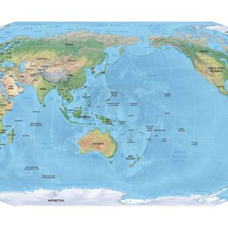 World physical wallpaper