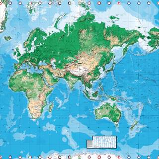 World physical wallpaper