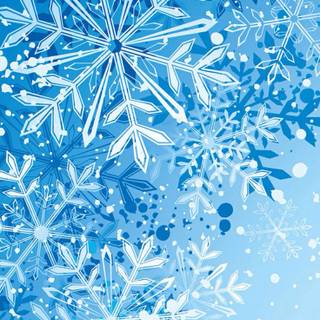 Snowflake winter wallpaper