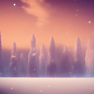 4k winter fantasy wallpaper