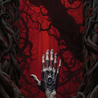 Winter art dark wallpaper