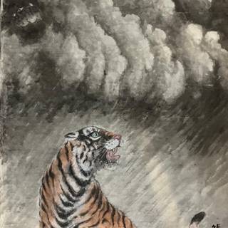 Chinese illustration wallpaper