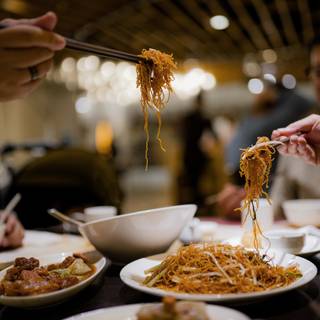 Chinese noodles wallpaper