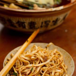 Chinese noodles wallpaper