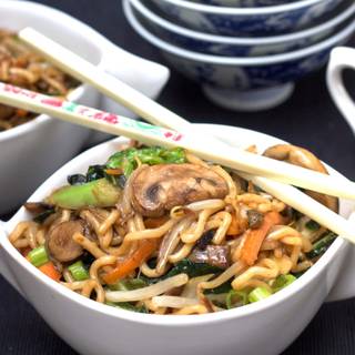 Chinese noodles wallpaper