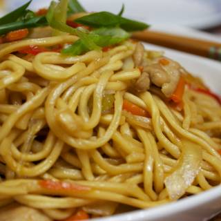 Chinese noodles wallpaper
