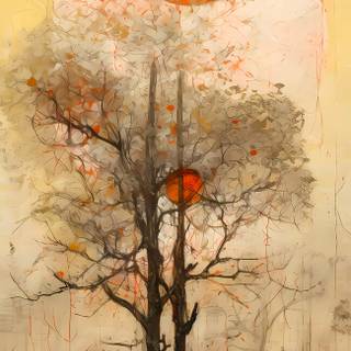 Chinese illustration wallpaper