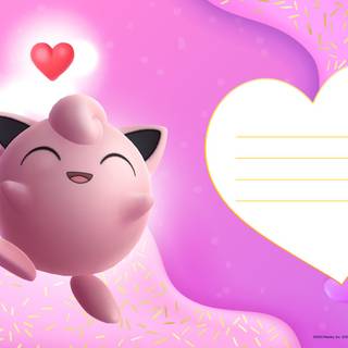 Pokémon Valentine’s Day wallpaper