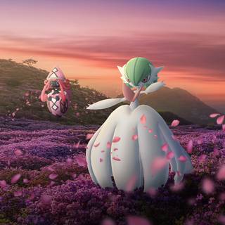 Pokémon Valentine’s Day wallpaper