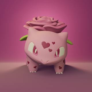 Pokémon Valentine’s Day wallpaper