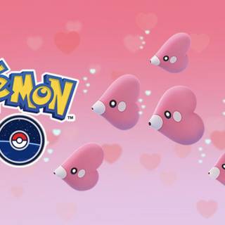 Pokémon Valentine’s Day wallpaper
