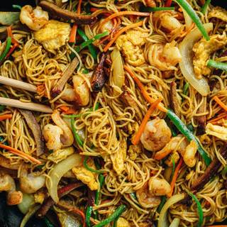 Chinese noodles wallpaper