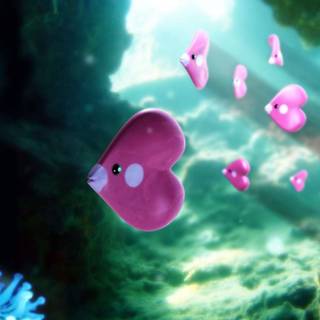 Pokémon Valentine’s Day wallpaper